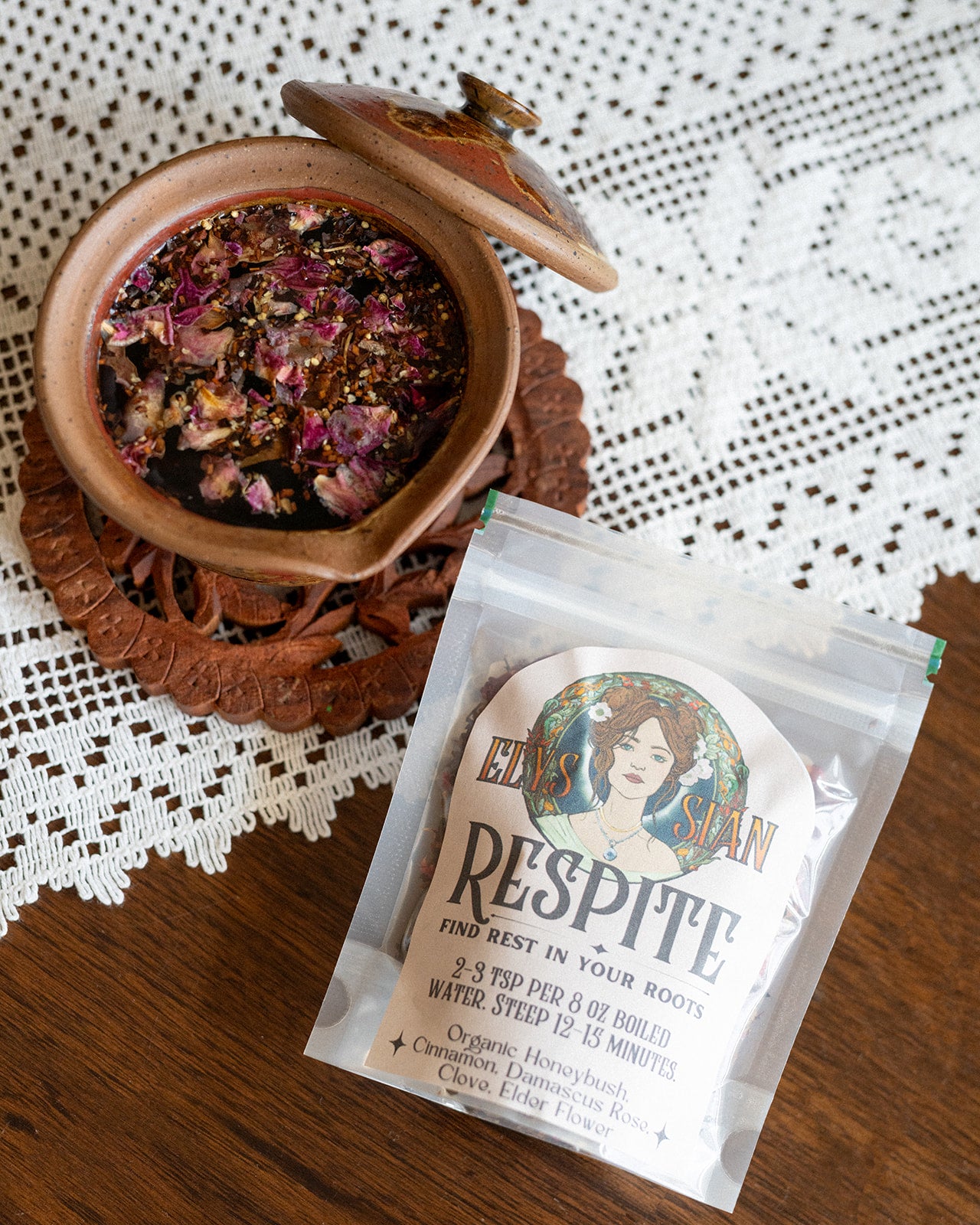 Elyssian Respite | Gently Restorative Herbal Tea